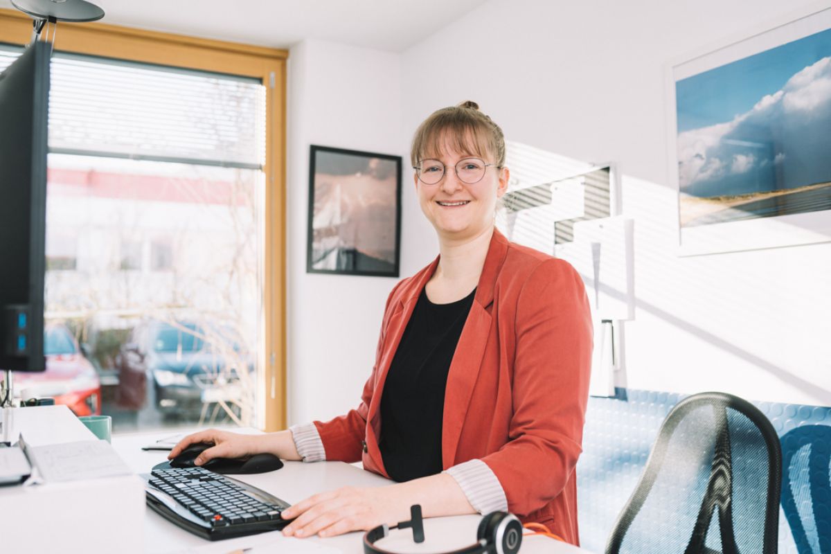 Arbeitssituation Melanie Hohm, ita GmbH