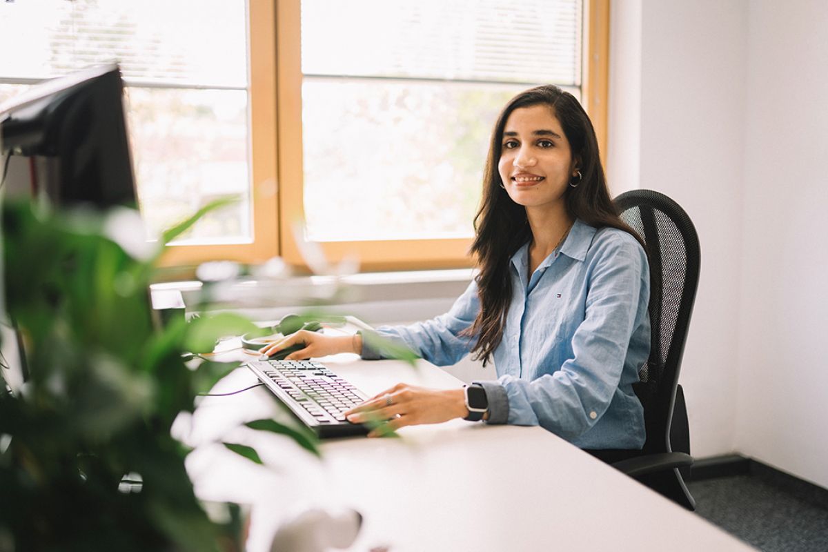 Arbeitssituation Oumayma Chekabab, ita GmbH