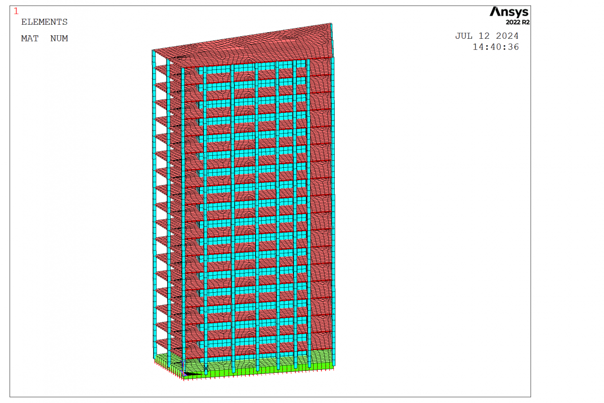 Erschütterung Simulation 1